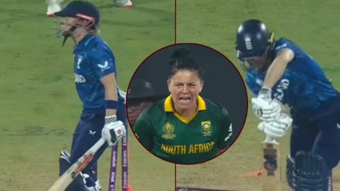 VIDEO: पहले ही ओवर में मचा तूफान! मारिजैन कप्प ने हीथर नाइट और एमी जोन्स के डंडे निकालकर किया धराशा  VIDEO: पहले ही ओवर में मचा तूफान! मारिजैन कप्प ने हीथर नाइट और एमी जोन्स के डंडे निकालकर किया धराशा