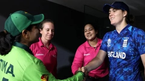 मैच रद्द होने से भी इंग्लैंड को Womens World Cup पॉइंट्स टेबल में फायदा, लेकिन पाकिस्तान की हालत खरा