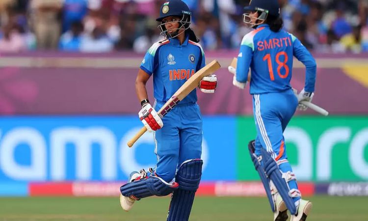 With record partnership between Pratika Rawal and Smriti Mandhana India set a massive 341 run target against New Zealand