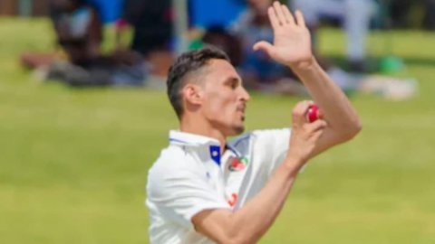 Ziaur Rahman Sharifi Creates History By Taking 7 Wickets On Test Debut அறிமுக ஆட்டத்தில் 7 விக்கெட்டுகள்; ஆஃப்கானிஸ்தான் வீரர் வரலாற்று சாதனை!