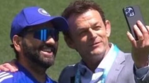 रोहित के साथ तस्वीर पोस्ट करने का हुआ गिलक्रिस्ट को फायदा, एक दिन में बढ़ गए 24 हज़ार फॉलोअर्स