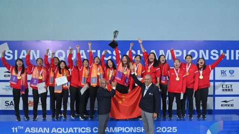 Asian Aquatic C’ships: China clinches double gold; Indian women’s water polo team seals Asiad berth