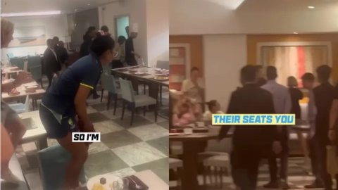 VIDEO: ऑस्ट्रेलियाई टीम में मच गई दहशत, टीम होटल में डिनर के दौरान दिखा चूहा