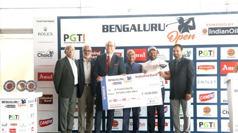 Bengaluru Open 2025: Thangaraja continues hot streak with third victory of the season