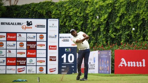 Bengaluru Open 2025: Thangaraja moves into halfway lead with 65 in Round 2