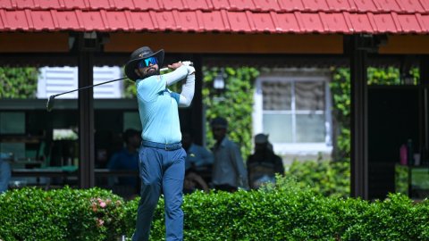 Golf: Aman Raj stays three shots ahead as young Veer chases hard in IGPL Kolkata
