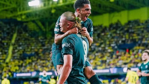 Haaland's neat finish and Silva's header help Man City see off Villarreal in UCL