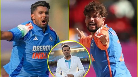 AUS vs IND 1st T20: हर्षित राणा IN कुलदीप यादव OUT... Aakash Chopra ने कैनबरा T20 के लिए चुनी Team I AUS vs IND 1st T20: हर्षित राणा IN कुलदीप यादव OUT... Aakash Chopra ने कैनबरा T20 के लिए चुनी Team I