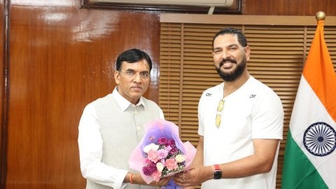 IGPL board meets Sports Minister Mansukh Mandaviya to discuss growth of golf in India