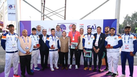 चीफ ऑफ आर्मी स्टाफ उपेंद्र द्विवेदी ने विश्व पैरा एथलेटिक्स चैंपियनशिप में एथलीटों को सम्मानित किया 