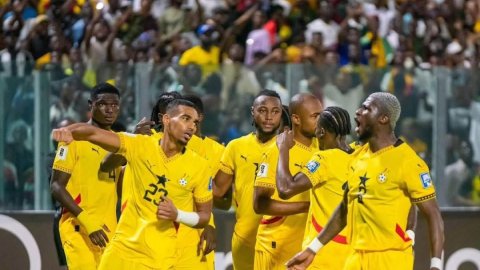 Ghana qualify for their fifth FIFA World Cup