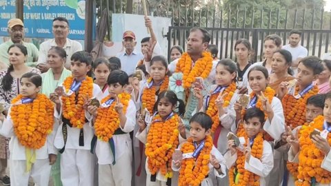 अंतरराष्ट्रीय ताइक्वांडो चैंपियनशिप में छाए करनाल के खिलाड़ी, 9 गोल्ड समेत कुल 13 मेडल जीते 