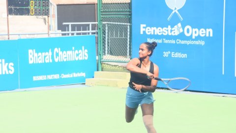 राष्ट्रीय टेनिस चैंपियनशिप : मनीष, वैष्णवी ने सेमीफाइनल में जगह बनाई 