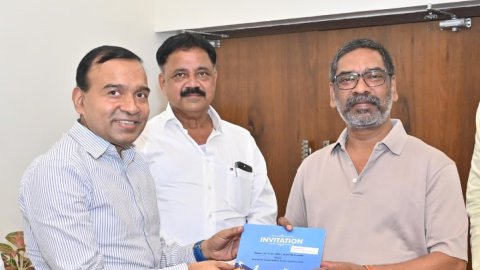 झारखंड : रांची में सैफ सीनियर एथलेटिक्स चैंपियनशिप की तैयारियां जोरों पर, मुख्यमंत्री हेमंत सोरेन हो