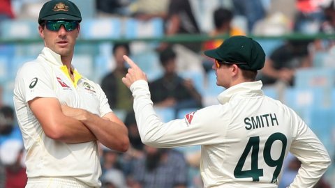 Australia, India, Test Match, Test, 2nd test match, ind, aus, Pat Cummins, Steve Smith