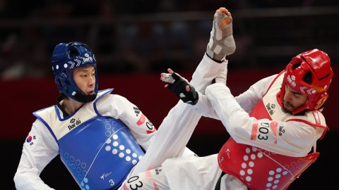South Korea's Jang wins taekwondo gold