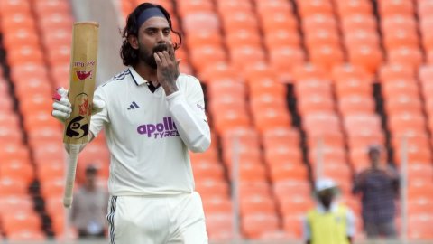 Ind vs WI: KL Rahul marks Ahmedabad hundred with special tribute to daughter