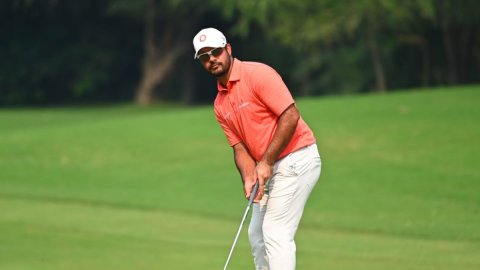India Championship Golf: Shubhanka shines with 66; Tommy Fleetwood takes the lead on Day Two