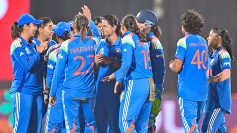 India women's team visits Ujjain's Mahakaleshwar Temple, attends Bhasma Aarti