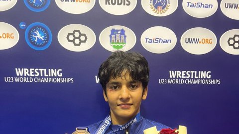 Indian women wrestlers shine in U-23 Senior World Wrestling Championship in Serbia