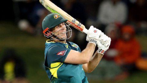 NZ vs AUS: टिम रॉबिन्सन का शतक गया बेकार, मिचेल मार्श की तूफानी पारी से ऑस्ट्रेलिया ने पहले T20I में