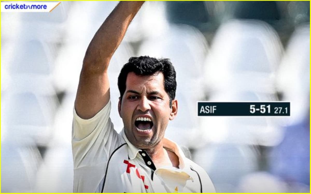 W,W,W,W,W: 38 साल के Asif Afridi ने रचा इतिहास, रावलपिंडी में SA के 5 ...