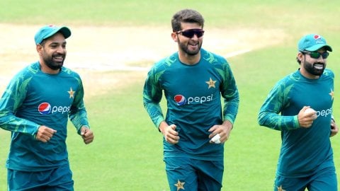 Kolkata : Pakistani players during a practice session Pakistan stars cleared for BBL as CA eyes future of league and player retention