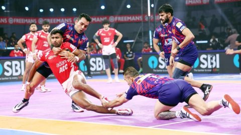 PKL 12: Akshit’s Super 10 guides Dabang Delhi to double over Gujarat Giants
