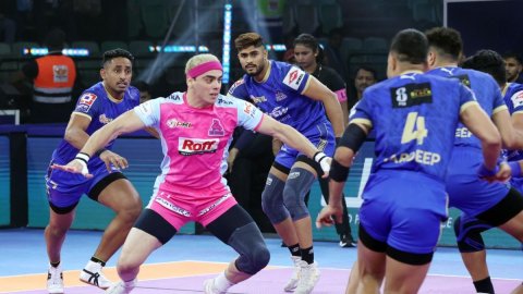 PKL 12: Aryan, Nitin shine as Pink Panthers eliminate holders Haryana Steelers in tight clash