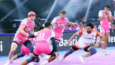PKL 12: Nitin Kumar, Ali Samadi star as Jaipur Pink Panthers outclass UP Yoddhas