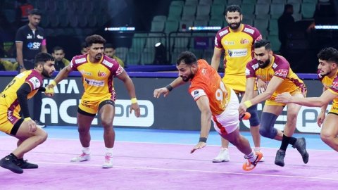 PKL 12: Telugu Titans overcome Puneri Paltan to seal top-eight spot
