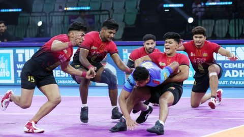 PKL 12: Vinay stars as Haryana Steelers beat Telugu Titans by 11 points, solidifying Top-Four chance