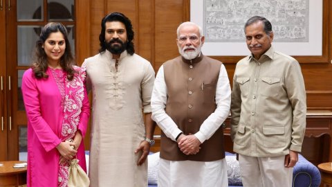 PM Modi commends Ram Charan’s efforts in popularising archery with APL