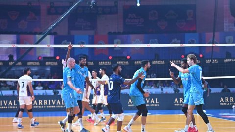 PVL 2025: Goa Guardians pull off spectacular 3-2 comeback against Delhi Toofans (Credit: PVL) PVL 2025: Goa Guardians pull off spectacular 3-2 comeback against Delhi Toofans