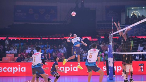 PVL 2025: Kochi Blue Spikers end campaign with motivating 3-1 win over Ahmedabad Defenders