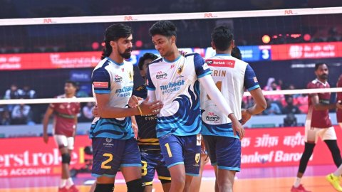 PVL 2025: Kochi Blue Spikers win Kerala derby, pick 3-1 win over Calicut Heroes