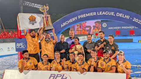 Rajputana Royals crowned champions of the inaugural Archery Premier League