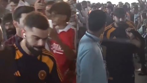 VIDEO: रोहित और विराट ऑस्ट्रेलिया के लिए हुए रवाना, IGI एयरपोर्ट पर देखने के लिए लगी फैंस की भीड़