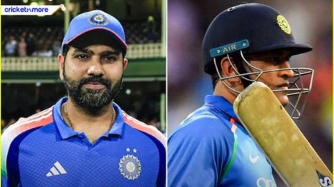 Rohit Sharma ने तोड़ा MS Dhoni का महारिकॉर्ड, 38 साल 178 दिन की उम्र में ये कारनामा करने वाले बने नं Rohit Sharma ने तोड़ा MS Dhoni का महारिकॉर्ड, 38 साल 178 दिन की उम्र में ये कारनामा करने वाले बने नं
