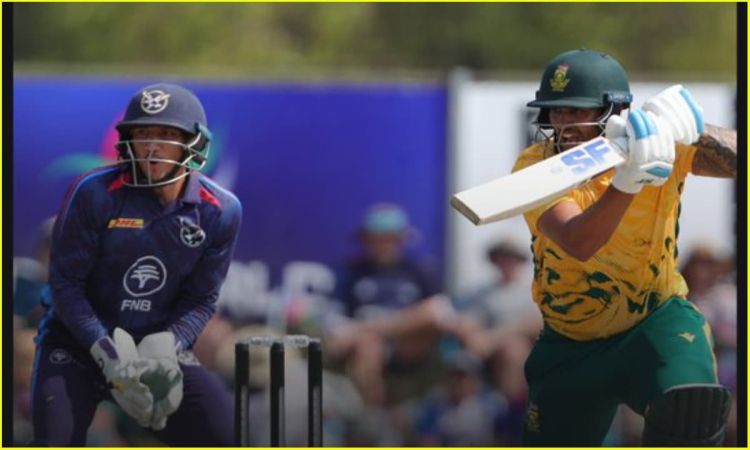 Only T20I: नामीबिया के गेंदबाज़ों ने मचाया धमाल, 20 ओवर में 134 रन ही बना सकी साउथ अफ्रीका की टीम