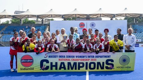 Sr Women Inter-Department National Hockey: Railways Sports Promotion Board crowned champions
