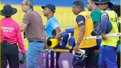 World Cup 2025: क्या दोबारा बल्लेबाज़ी करने मैदान पर आएंगी Vishmi Gunaratne? स्ट्रेचर पर लेटकर जाना 
