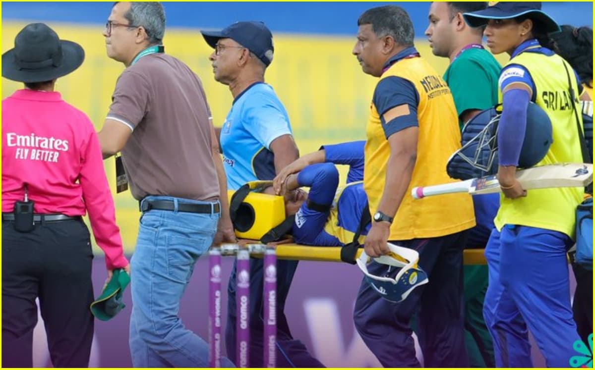 World Cup 2025: क्या दोबारा बल्लेबाज़ी करने मैदान पर आएंगी Vishmi Gunaratne? स्ट्रेचर पर लेटकर जाना पड़ा था बाहर - Sri Lanka Cricket Board Confirmed That Vishmi Gunaratne Will Return To Bat