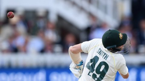 Aug 2019,London,Ashes: Hit by Archer bouncer, Smith retires hurt,Hit by Archer bouncer, Smith retire Steve Smith revisits ‘tricky and tough’ 2019 Ashes battle with Jofra Archer at Lord’s