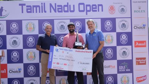 Tamil Nadu Open: Arjun Prasad ends long wait for maiden title with four-stroke triumph