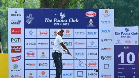 The Poona Club Open Golf: Mohd Azhar shoots top-notch seven-under 64 for first-round lead