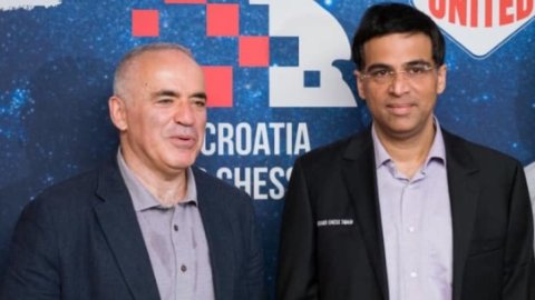 Vishy Anand and Garry Kasparov go head-to-head after 30 years in New York
