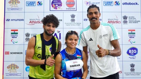 WAPC 2025: Nishad nails Asian Record in gold-winning effort; Simran storms to 100m victory