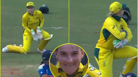 Alyssa Healy से हुई गलती से मिस्टेक, Team India को मुफ्त में मिले 5 रन; देखें VIDEO