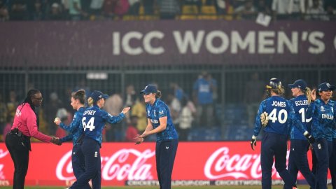 Women’s World Cup: Diwali eve heartbreak as India implode in chase, England seal semi-final spot (Ld